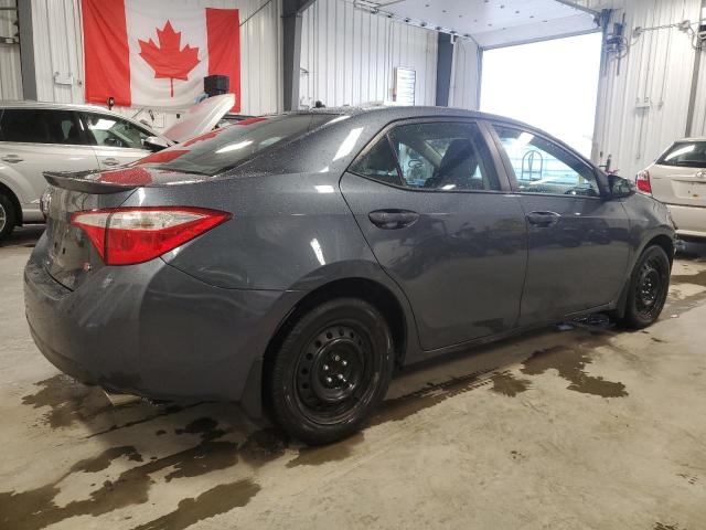 2T1BURHE0GC737698 - 2016 TOYOTA COROLLA L Szary zdjęcie 3