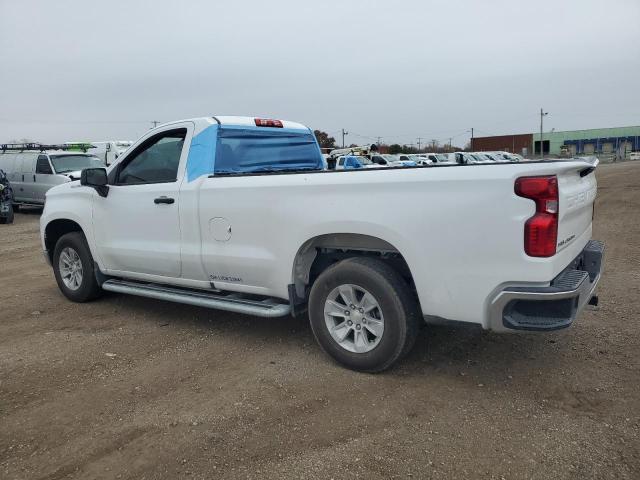 3GCNAAED1RG287734 - 2024 CHEVROLET SILVERADO C1500 WHITE photo 2