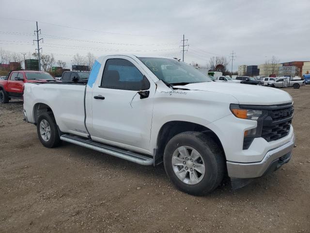 3GCNAAED1RG287734 - 2024 CHEVROLET SILVERADO C1500 WHITE photo 4