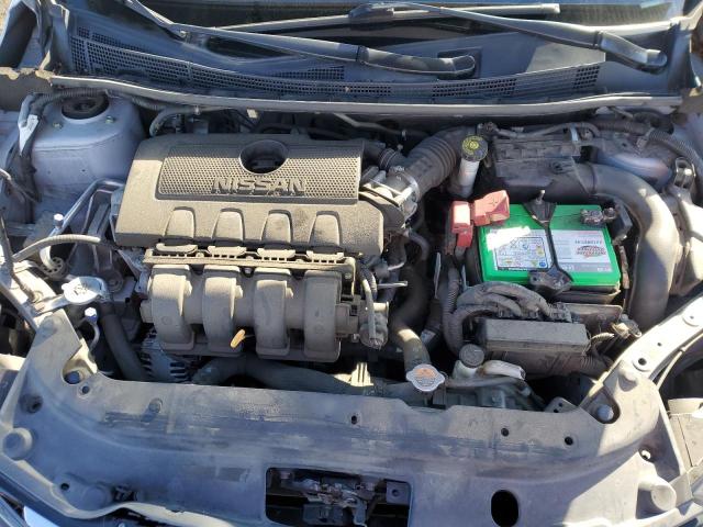 3N1AB7AP5JL642062 - 2018 NISSAN SENTRA S 银色 照片 11