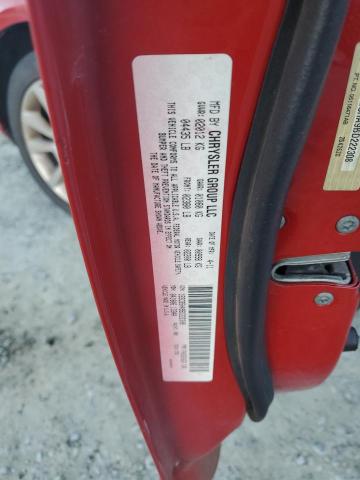 1B3CB5HA9BD222308 - 2011 DODGE CALIBER HEAT წითელი ფოტო 12