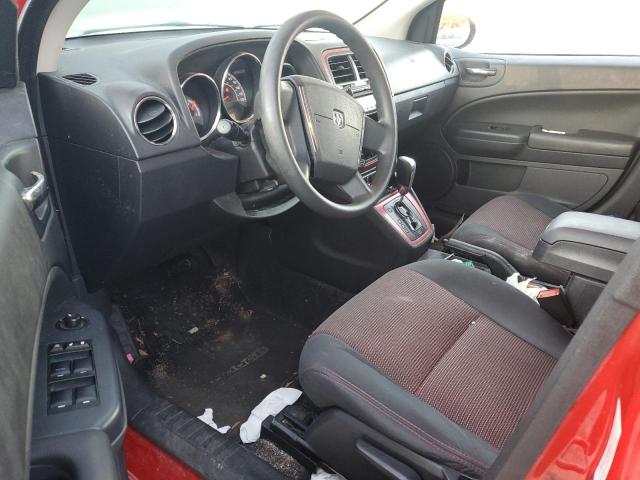 1B3CB5HA9BD222308 - 2011 DODGE CALIBER HEAT წითელი ფოტო 8