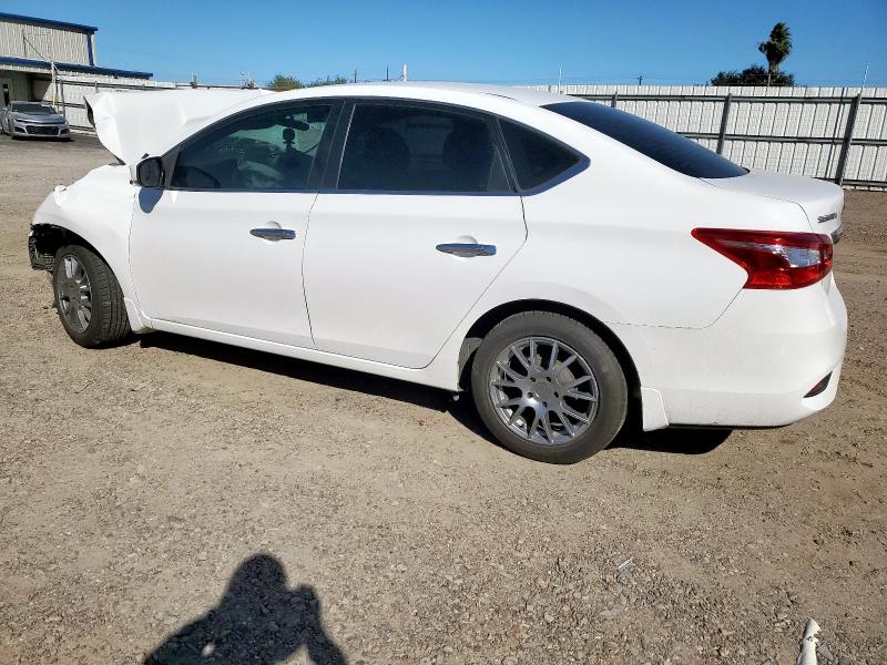 3N1AB7AP4KY431634 - 2019 NISSAN SENTRA S 白色 照片 2