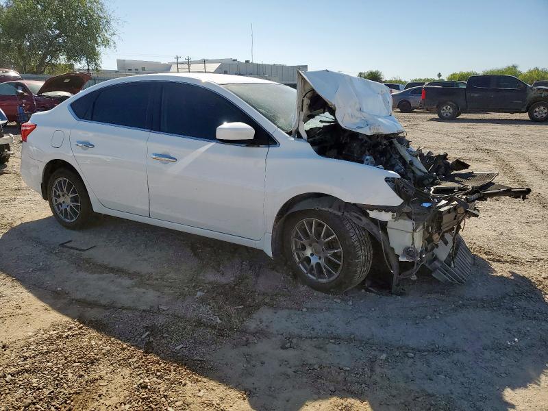 3N1AB7AP4KY431634 - 2019 NISSAN SENTRA S 白色 照片 4