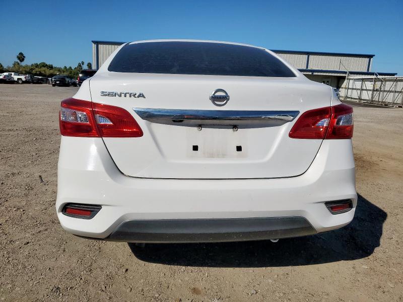 3N1AB7AP4KY431634 - 2019 NISSAN SENTRA S 白色 照片 6