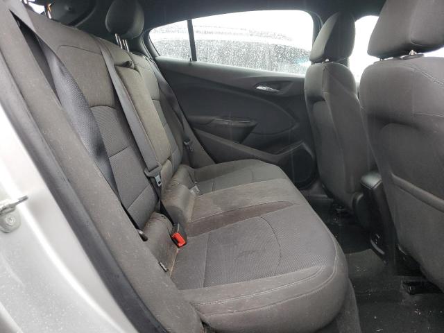 3G1BE6SM2JS650335 - 2018 CHEVROLET CRUZE LT ვერცხლისფერი ფოტო 10