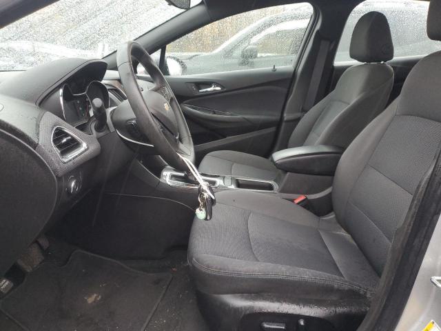 3G1BE6SM2JS650335 - 2018 CHEVROLET CRUZE LT ვერცხლისფერი ფოტო 7