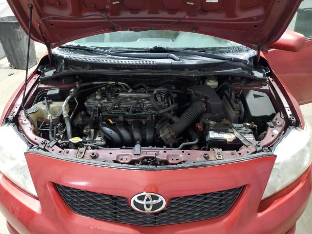 1NXBU40E19Z056711 - 2009 TOYOTA COROLLA BASE 红色 照片 11