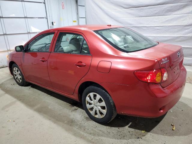 1NXBU40E19Z056711 - 2009 TOYOTA COROLLA BASE 红色 照片 2
