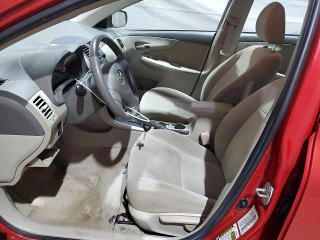 1NXBU40E19Z056711 - 2009 TOYOTA COROLLA BASE 红色 照片 7