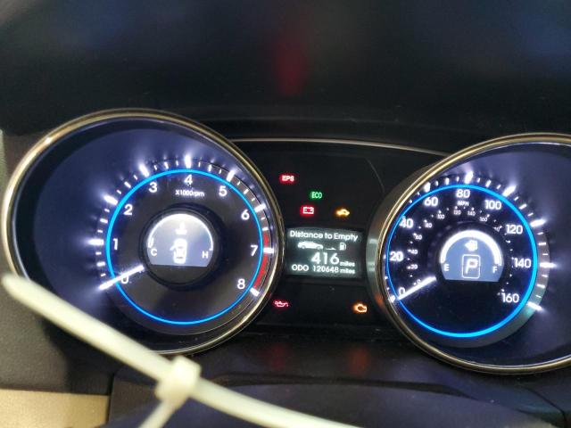 5NPEC4AC0DH644474 - 2013 HYUNDAI SONATA SE BLACK photo 9