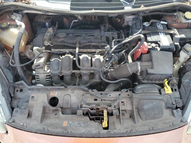 3FADP4EJ5HM119392 - 2017 FORD FIESTA SE ORANGE photo 11