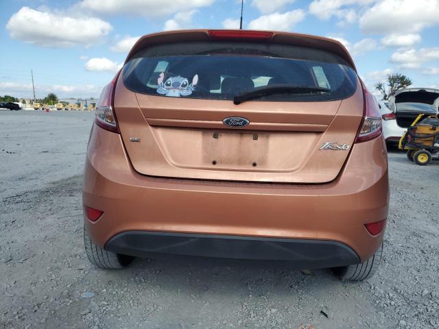 3FADP4EJ5HM119392 - 2017 FORD FIESTA SE ORANGE photo 6