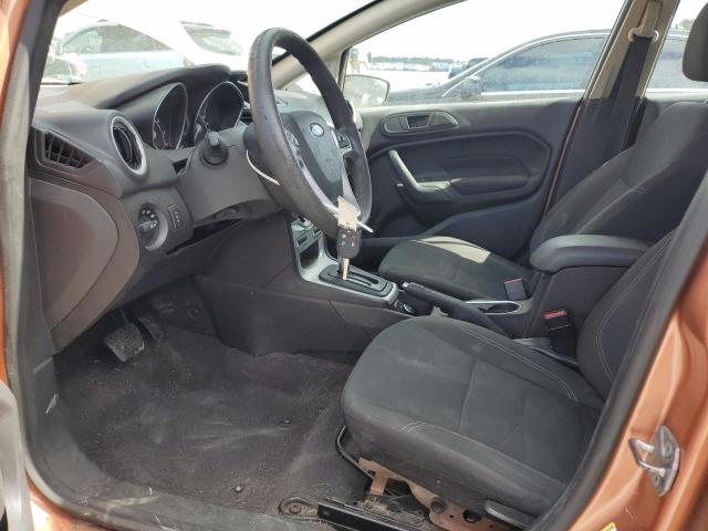 3FADP4EJ5HM119392 - 2017 FORD FIESTA SE ORANGE photo 7