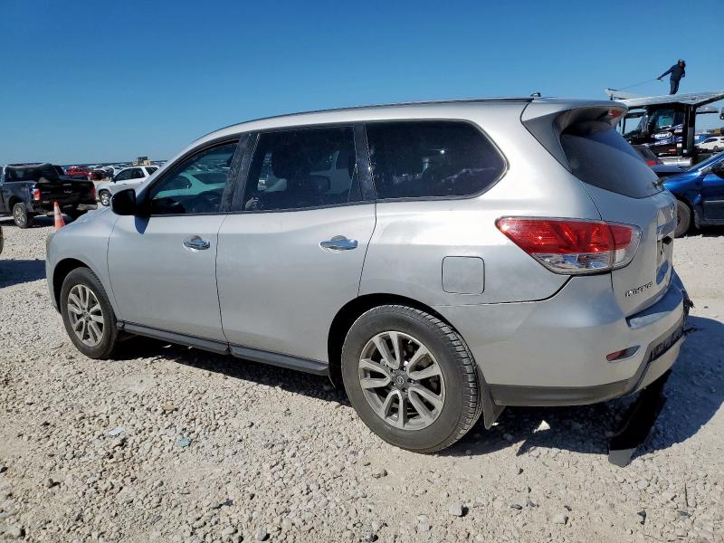 5N1AR2MN7EC711319 - 2014 NISSAN PATHFINDER S SILVER photo 2