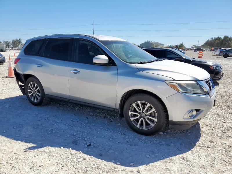5N1AR2MN7EC711319 - 2014 NISSAN PATHFINDER S SILVER photo 4