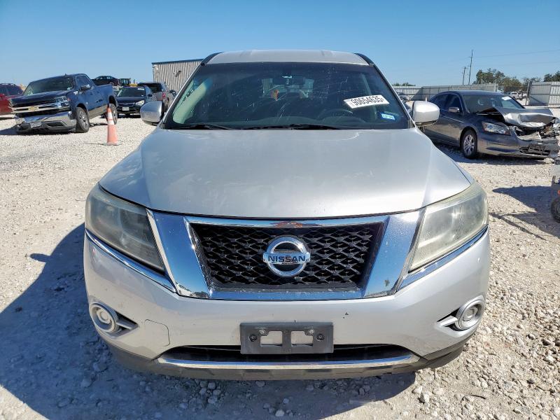 5N1AR2MN7EC711319 - 2014 NISSAN PATHFINDER S SILVER photo 5