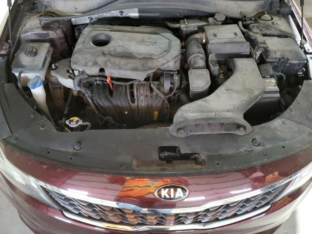5XXGT4L30KG329169 - 2019 KIA OPTIMA LX Bordo foto 11