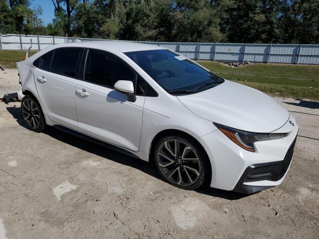 JTDS4MCE8MJ073094 - 2021 TOYOTA COROLLA SE WHITE photo 4