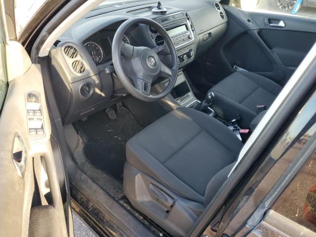 WVGCV7AX6CW504343 - 2012 VOLKSWAGEN TIGUAN S Qara foto 8