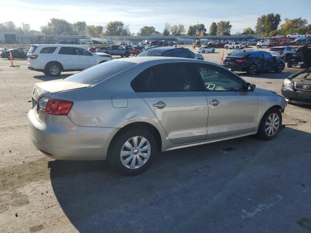 3VW2K7AJ5EM250662 - 2014 VOLKSWAGEN JETTA BASE BEIGE photo 3