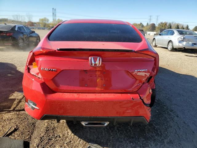 2HGFC2F86KH593163 - 2019 HONDA CIVIC SPORT 红色 照片 6