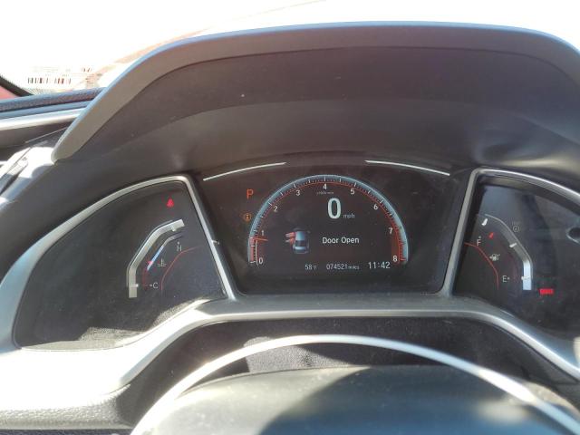 2HGFC2F86KH593163 - 2019 HONDA CIVIC SPORT 红色 照片 9