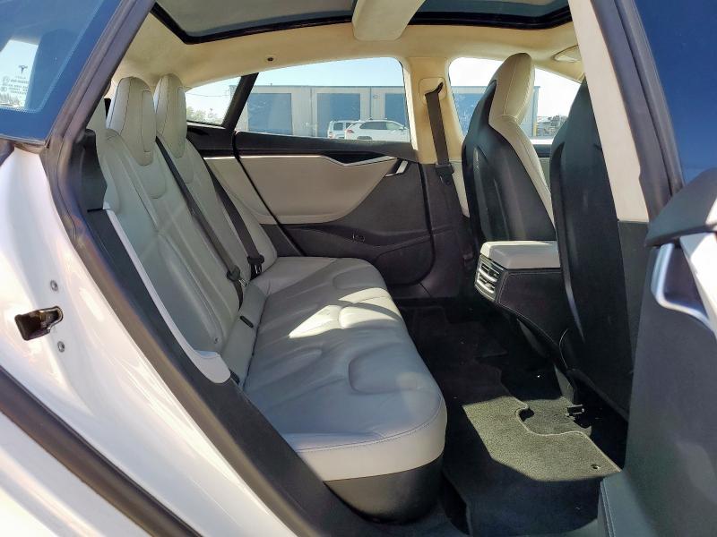 5YJSA1S13EFP66086 - 2014 TESLA MODEL S Beyaz fotoğraf 10