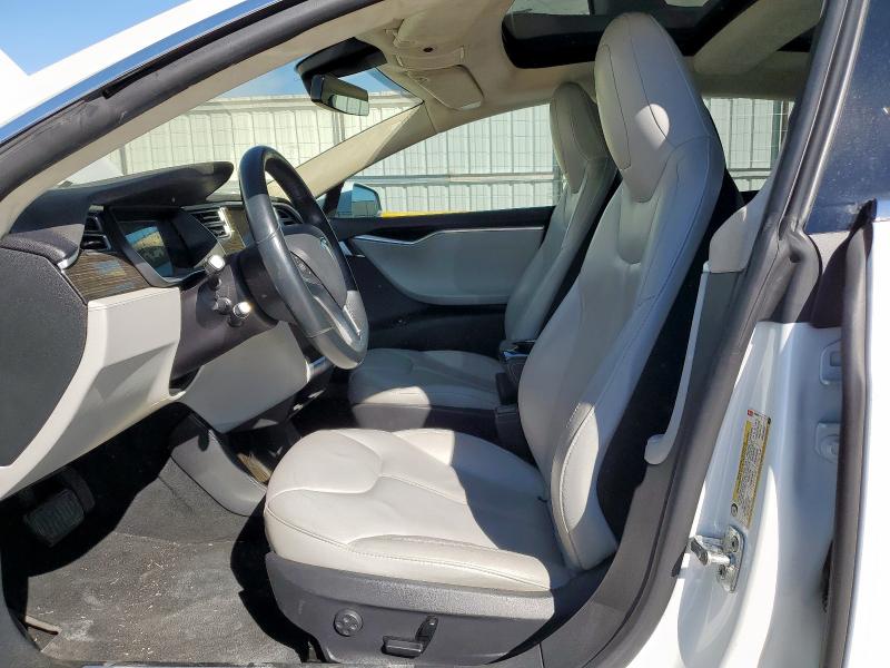 5YJSA1S13EFP66086 - 2014 TESLA MODEL S Beyaz fotoğraf 7