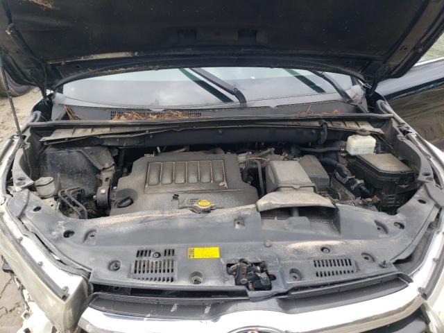 5TDJKRFH5ES059775 - 2014 TOYOTA HIGHLANDER XLE 黑色 照片 12