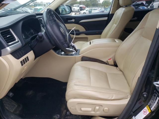 5TDJKRFH5ES059775 - 2014 TOYOTA HIGHLANDER XLE 黑色 照片 7