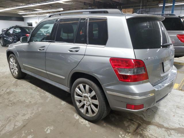 WDCGG8HBXCF850423 - 2012 MERCEDES-BENZ GLK 350 4MATIC SILVER photo 2