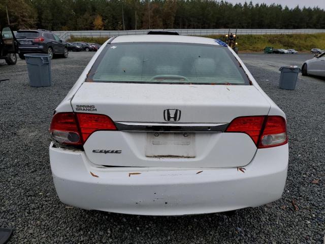 19XFA1F50BE026785 - 2011 HONDA CIVIC LX WHITE photo 6