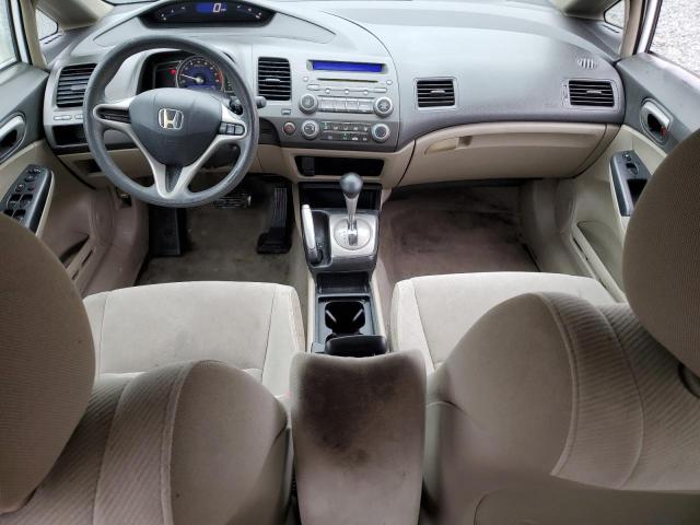 19XFA1F50BE026785 - 2011 HONDA CIVIC LX WHITE photo 8