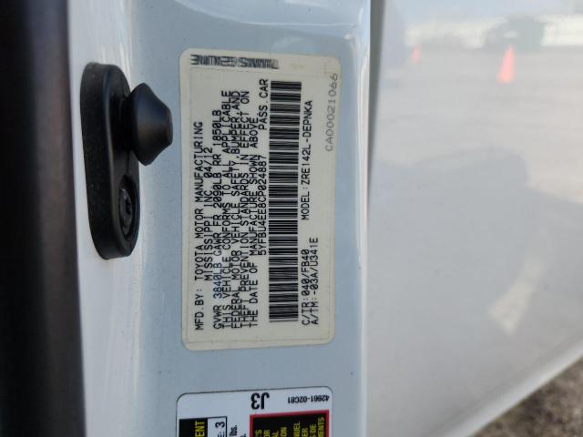 5YFBU4EE8CP024887 - 2012 TOYOTA COROLLA BASE Beyaz fotoğraf 13