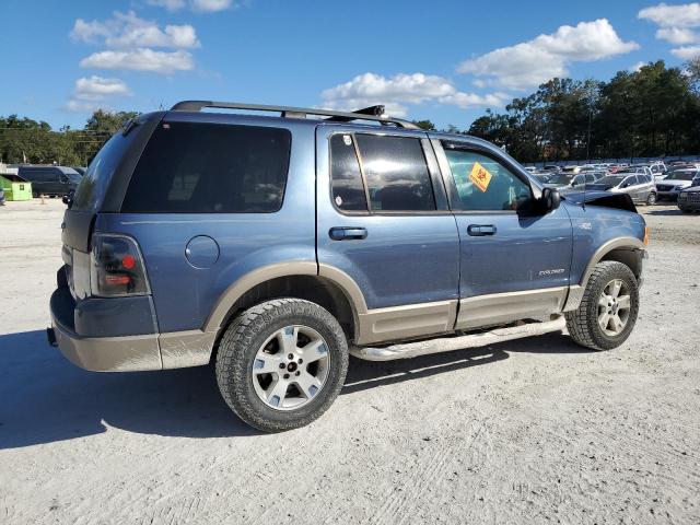 1FMZU64W94UB60871 - 2004 FORD EXPLORER EDDIE BAUER BLUE photo 3