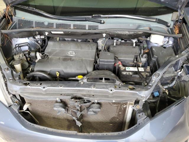 5TDYK3DC0DS398722 - 2013 TOYOTA SIENNA XLE BLUE photo 12