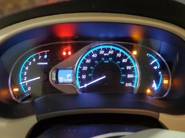 5TDYK3DC0DS398722 - 2013 TOYOTA SIENNA XLE BLUE photo 9