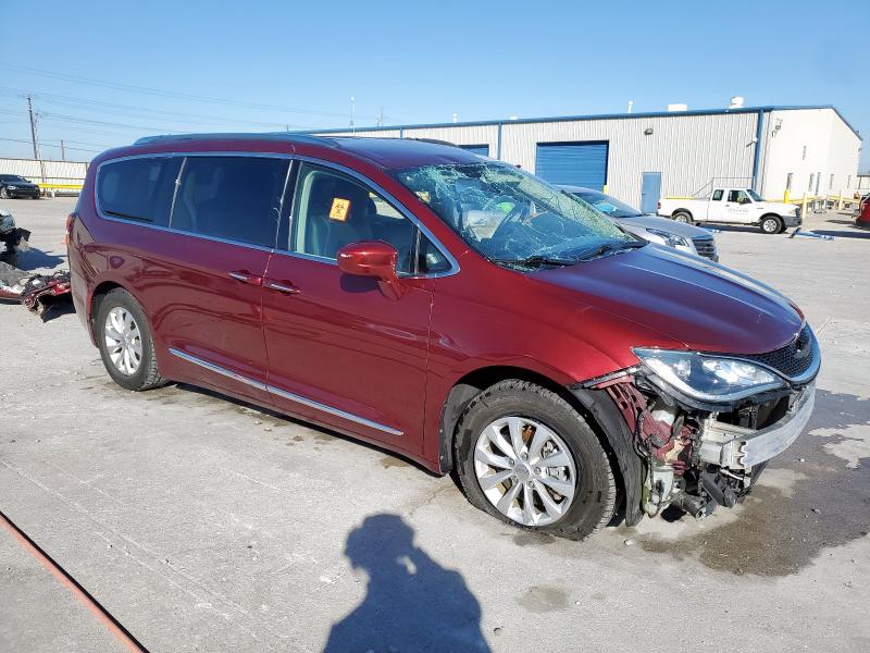 2C4RC1BG9KR596748 - 2019 CHRYSLER PACIFICA TOURING L MAROON photo 4