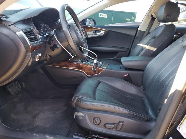 WAUSGAFC1CN006406 - 2012 AUDI A7 PRESTIGE أسود صورة 7