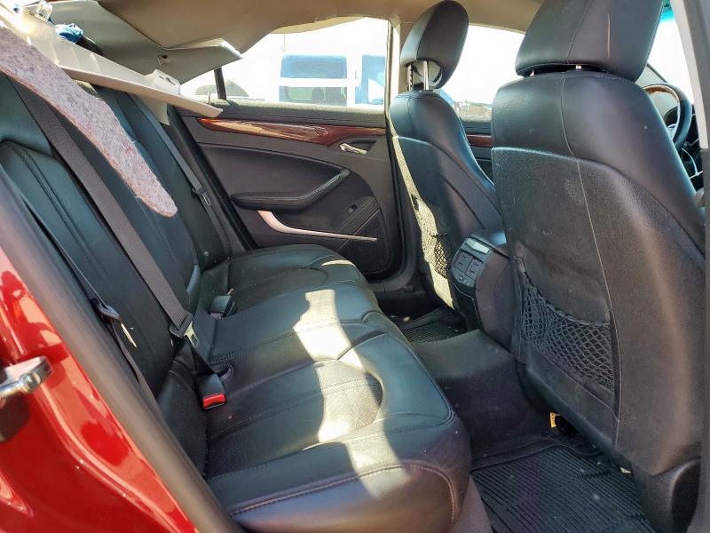 1G6DF577090161142 - 2009 CADILLAC CTS RED photo 10
