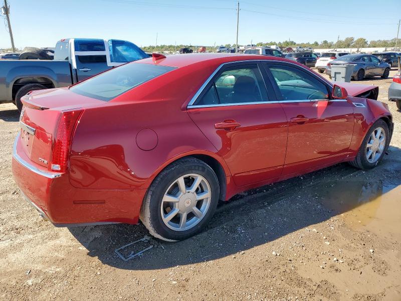 1G6DF577090161142 - 2009 CADILLAC CTS RED photo 3