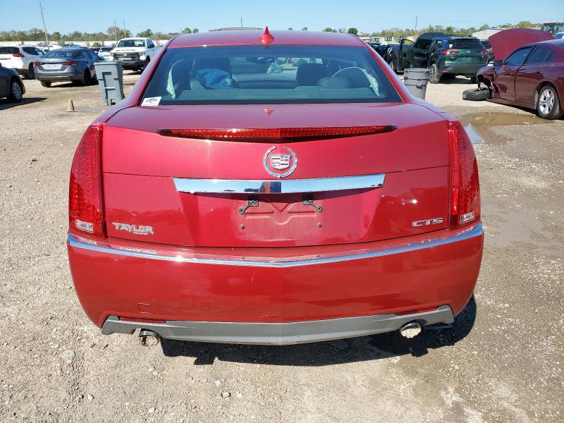 1G6DF577090161142 - 2009 CADILLAC CTS RED photo 6