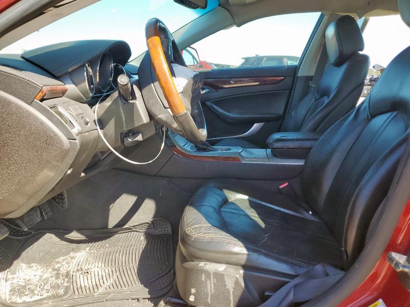 1G6DF577090161142 - 2009 CADILLAC CTS RED photo 7