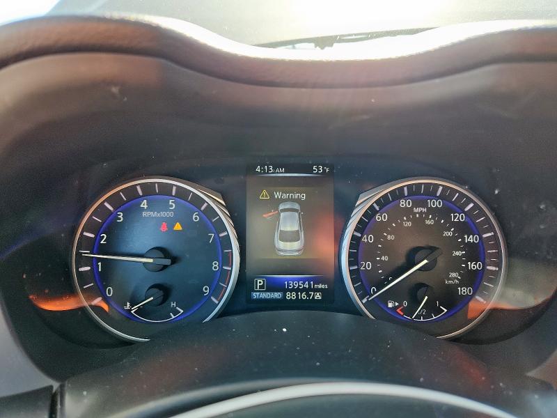 JN1BV7AP7EM670579 - 2014 INFINITI Q50 BASE GRAY photo 9