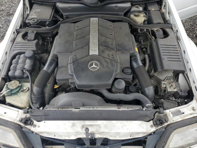 WDBFA68F0XF182355 - 1999 MERCEDES-BENZ SL 500 WHITE photo 11