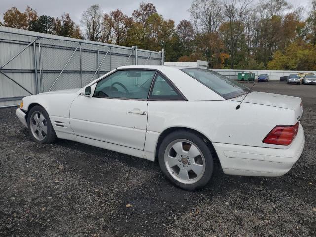 WDBFA68F0XF182355 - 1999 MERCEDES-BENZ SL 500 WHITE photo 2