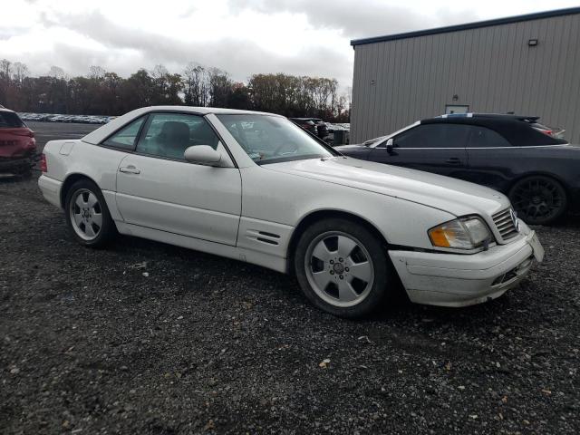 WDBFA68F0XF182355 - 1999 MERCEDES-BENZ SL 500 WHITE photo 4