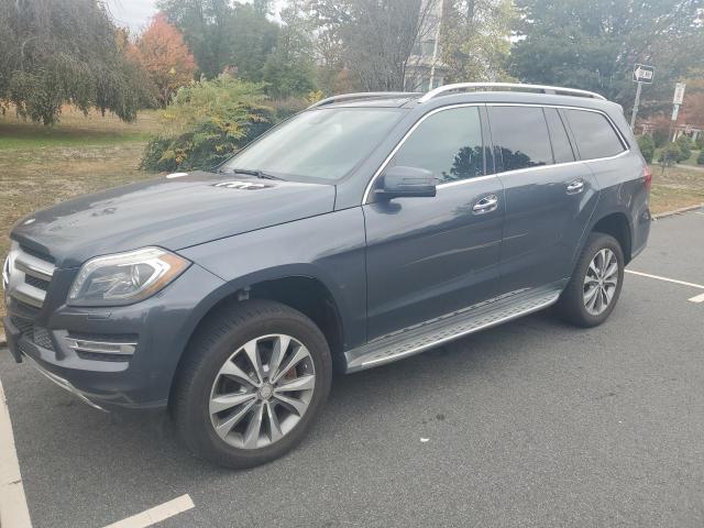 4JGDF6EE7FA574956 - 2015 MERCEDES-BENZ GL 450 4MATIC GRAY photo 2