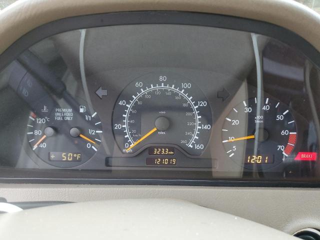 WDBHA29G9WA627163 - 1998 MERCEDES-BENZ C 280 Zielony zdjęcie 9